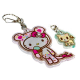 tokidoki x Hello Kitty "Carnival" Acrylic Key Ring & Zipper Pull Set