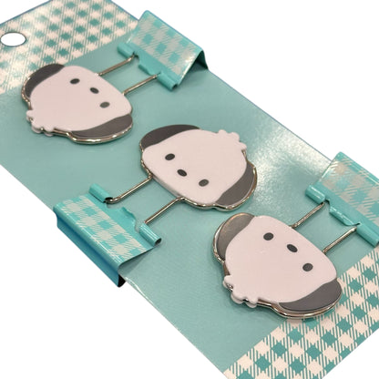 Pochacco Binder Clips