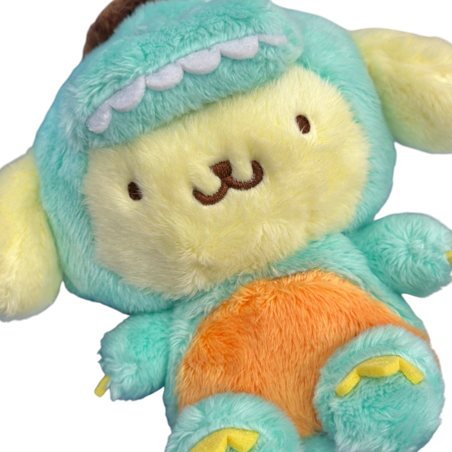 Pompompurin "Dinosaur" Mascot Clip On