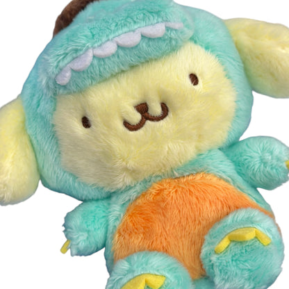 Pompompurin "Dinosaur" Mascot Clip On