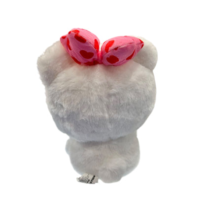 Hello Kitty "Heart Bear White" 8in Plush