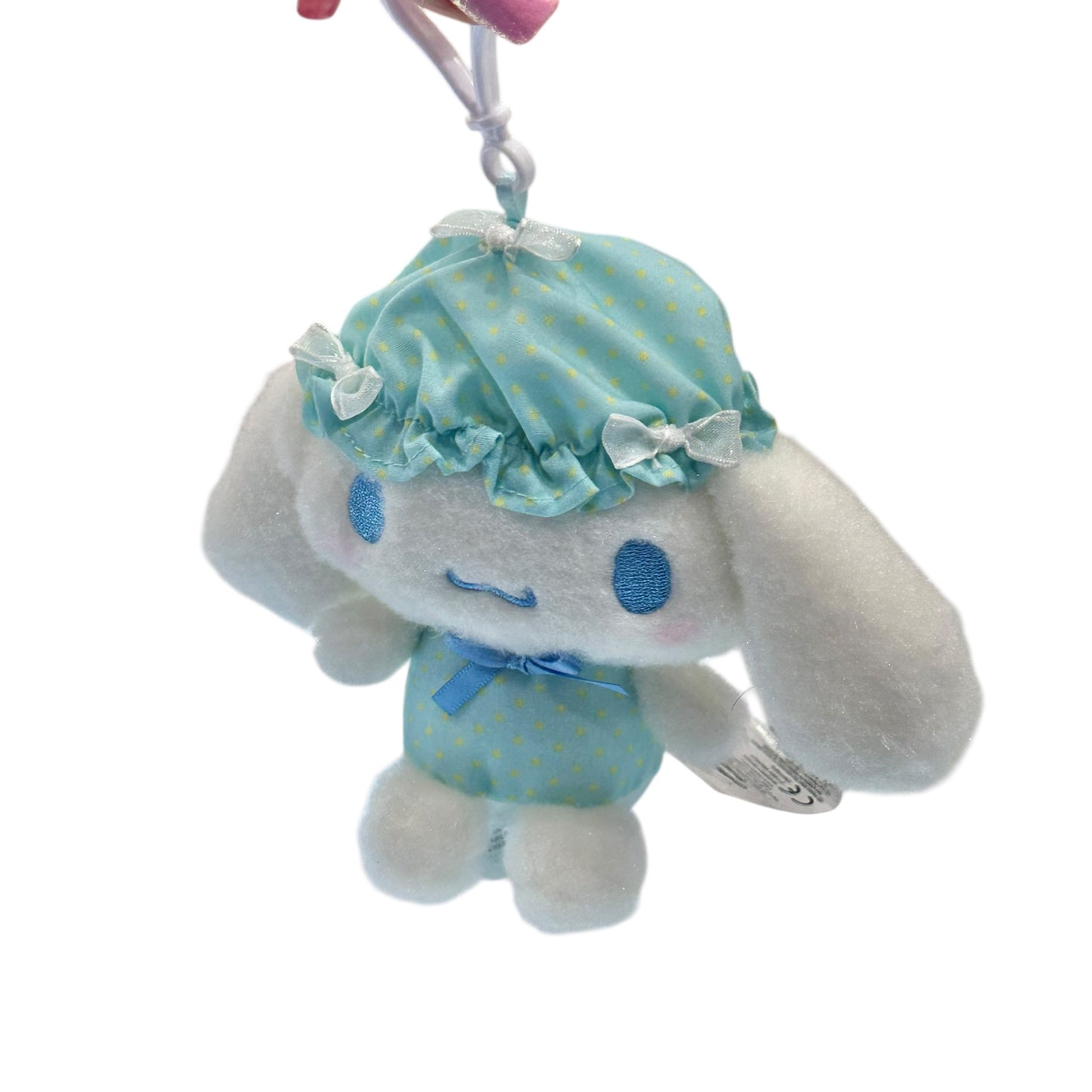 Cinnamoroll "Nightcap w/ Ribbon" Mascot Clip On