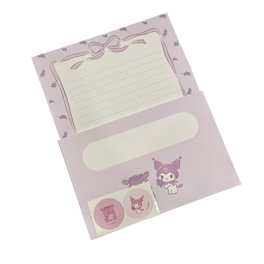 Kuromi Letter Set
