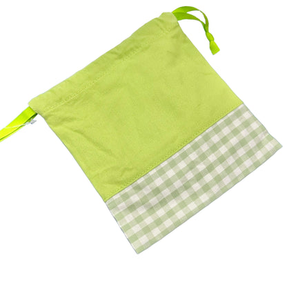 Pochacco "Chenille Gingham" Drawstring Bag