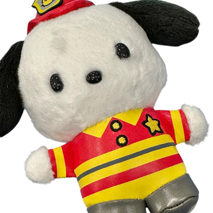 Pochacco "Firefighter" Collectible Mascot Clip On