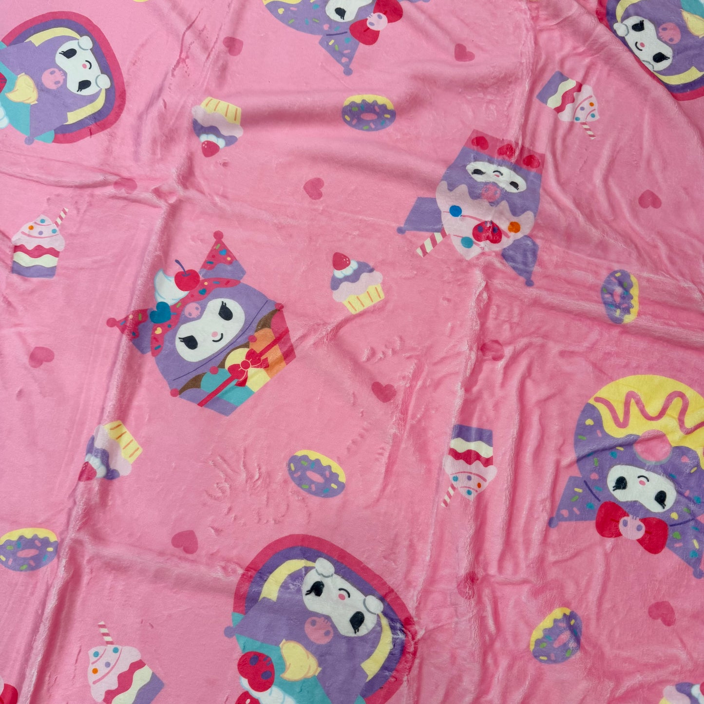 Kuromi "Colorful Cute Sweets" Blanket