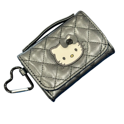 Hello Kitty "Black Quilt" Coin Purse
