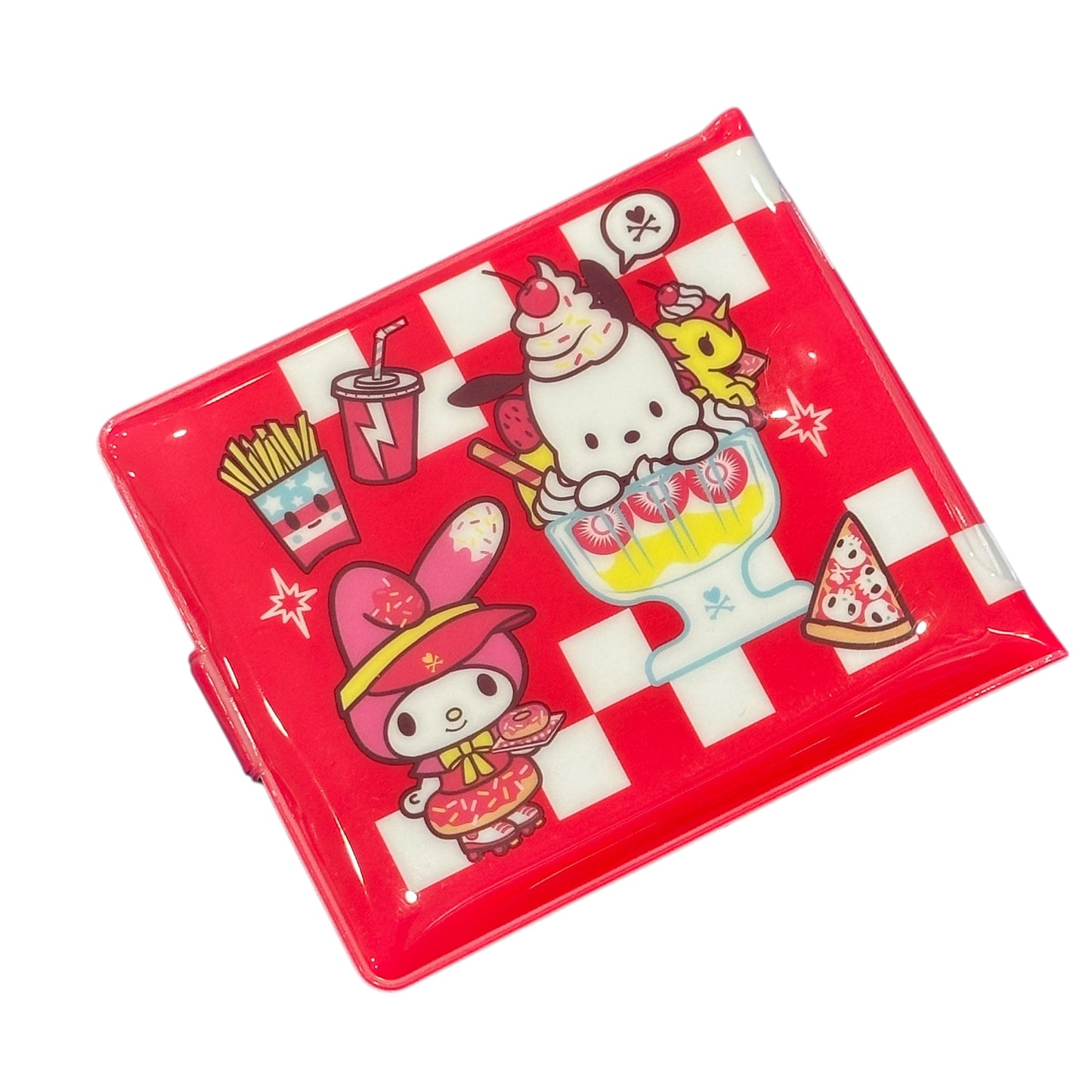 tokidoki x Hello Kitty & Friends "Fast Food" Vinyl Wallet