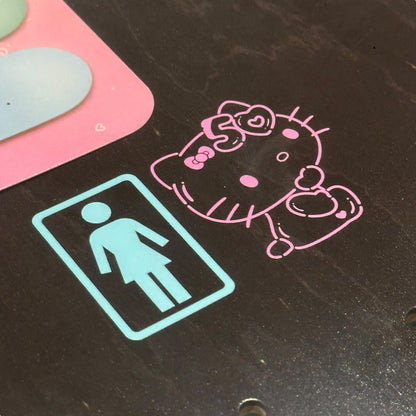 Girl x Hello Kitty "50th Anniversary" Gass Skate Deck [SEE DESCRIPTION]