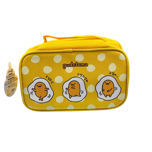 Gudetama Pencil Pouch w/ Handle (Yellow)