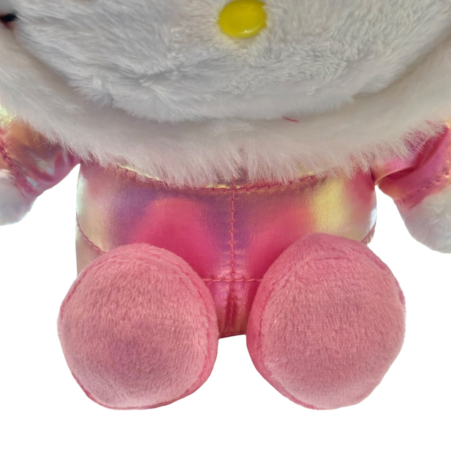 Hello Kitty "Shiny Hooded Puffer Jacket" 8in Plush