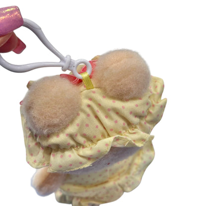 Marroncream "Nightcap w/ Ribbon" Mascot Clip On