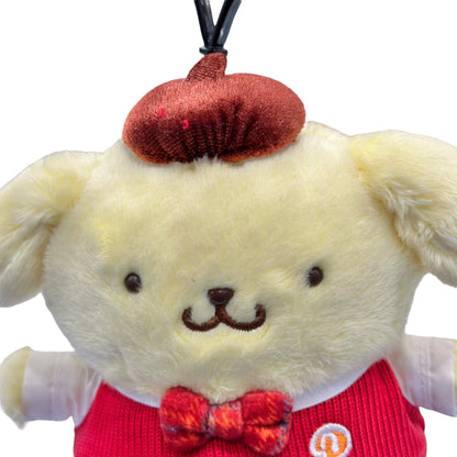 Pompompurin "School Uniform" Mascot Clip On