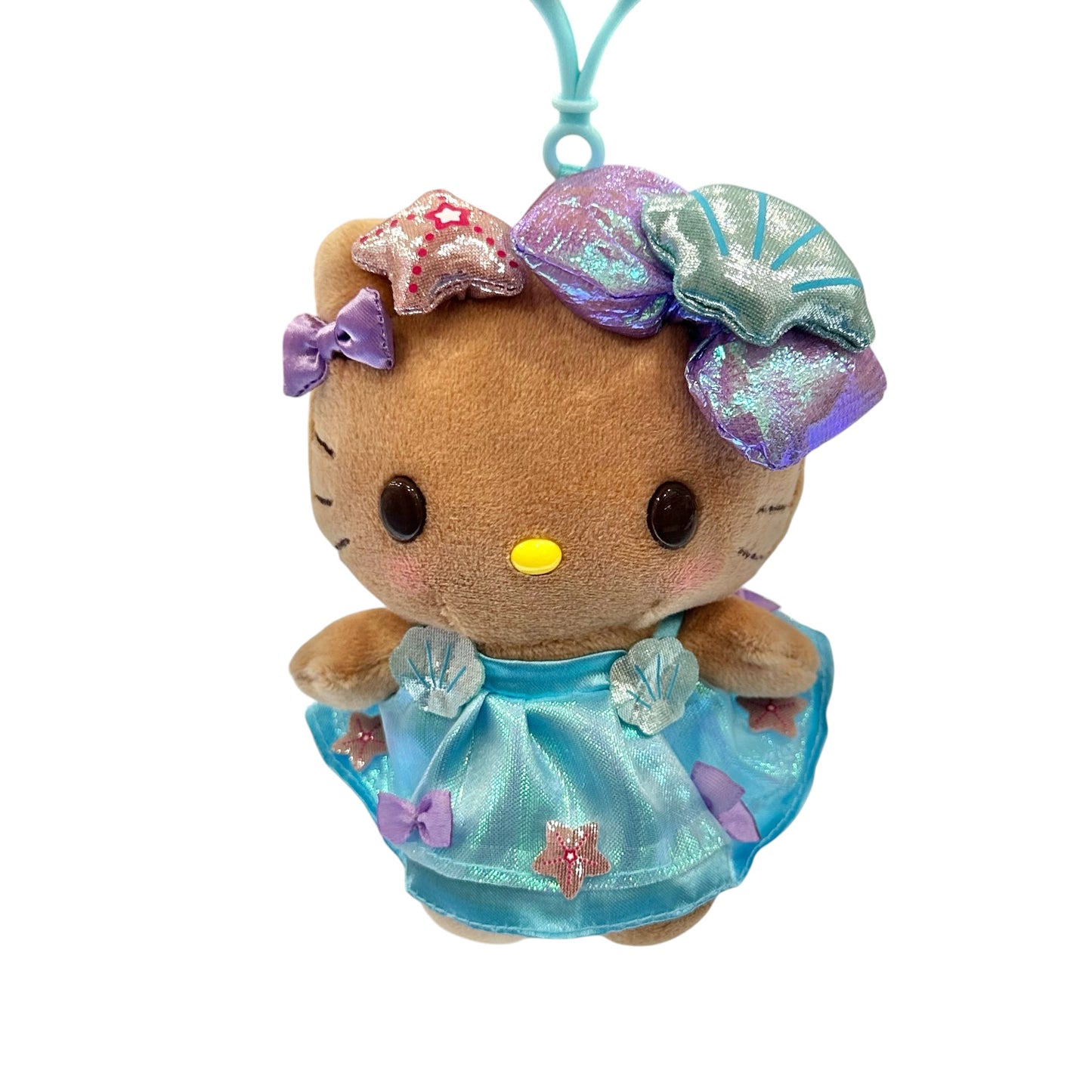 Hello Kitty "Summer Dress Tan" Mascot Clip On