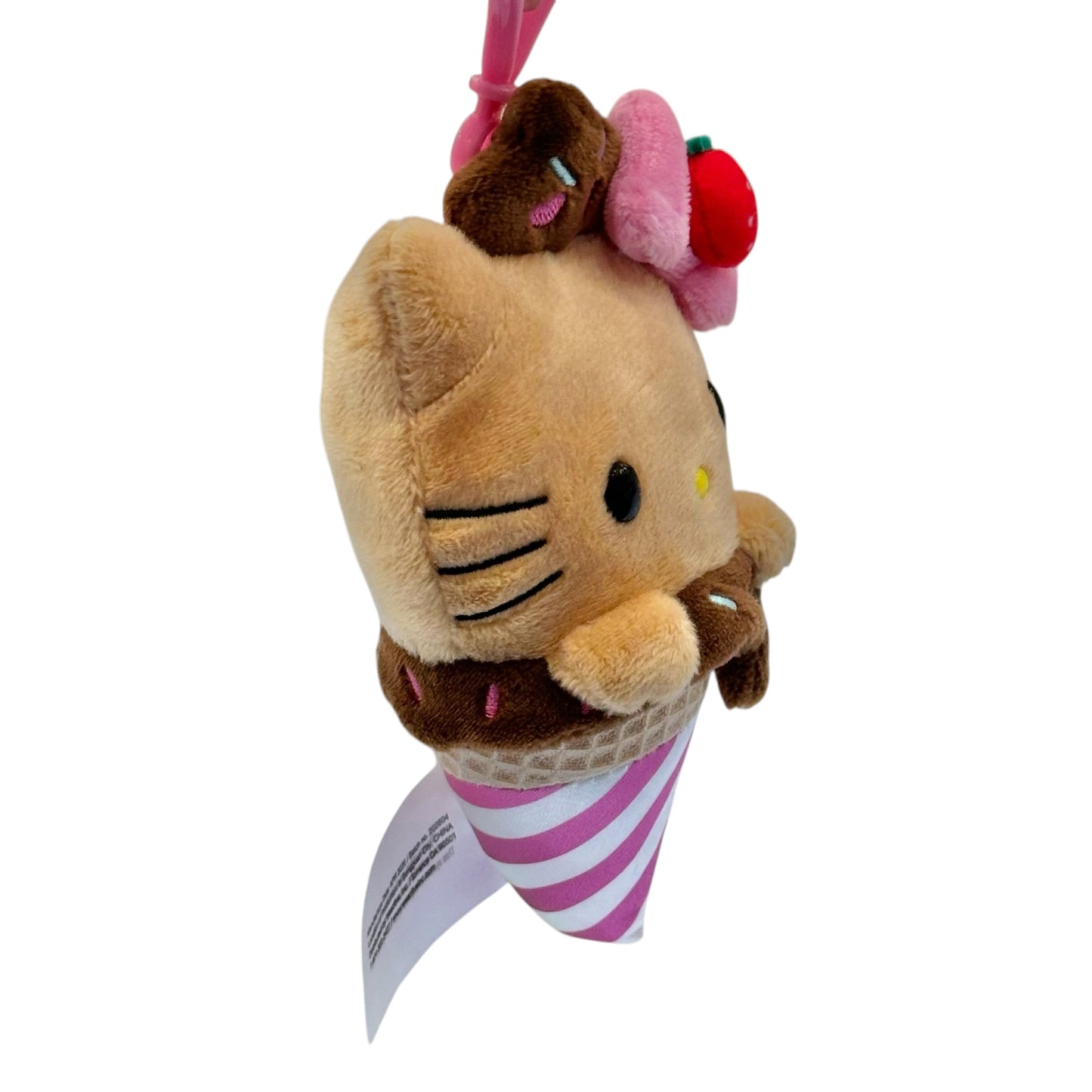 Hello Kitty Mocha "Ice Cream" Mascot Clip On