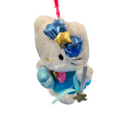 Hello Kitty "Aquarius" Zodiac Mascot Clip On Plush