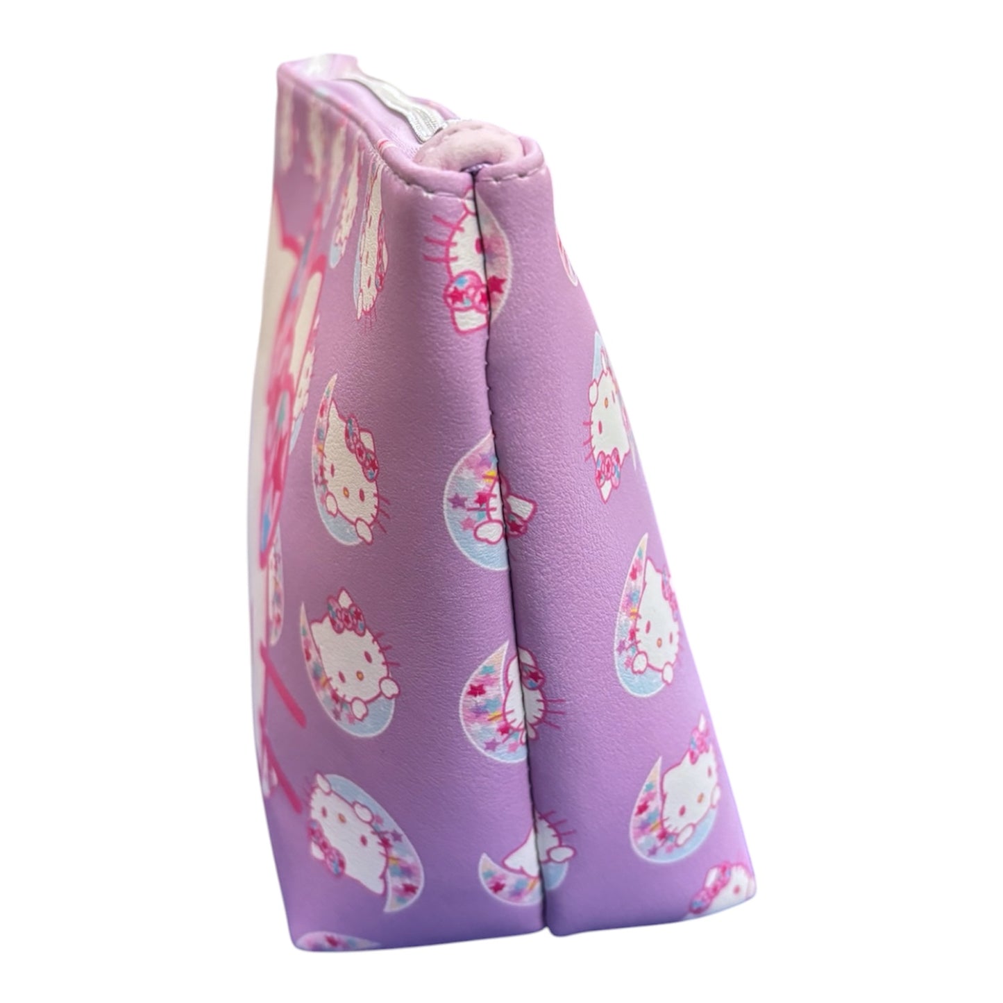 Hello Kitty "Moon" Trapezoid Cosmetic Bag (Lavender)