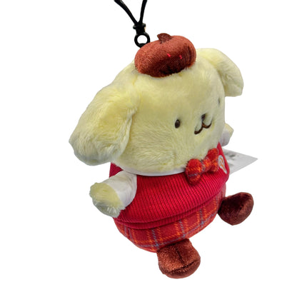 Pompompurin "School Uniform" Mascot Clip On