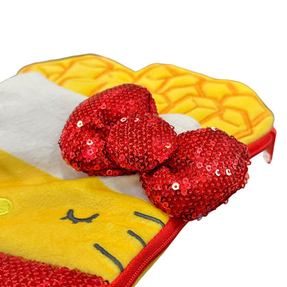 Hello Kitty "French Fries Burger Shop" Mascot Pocket