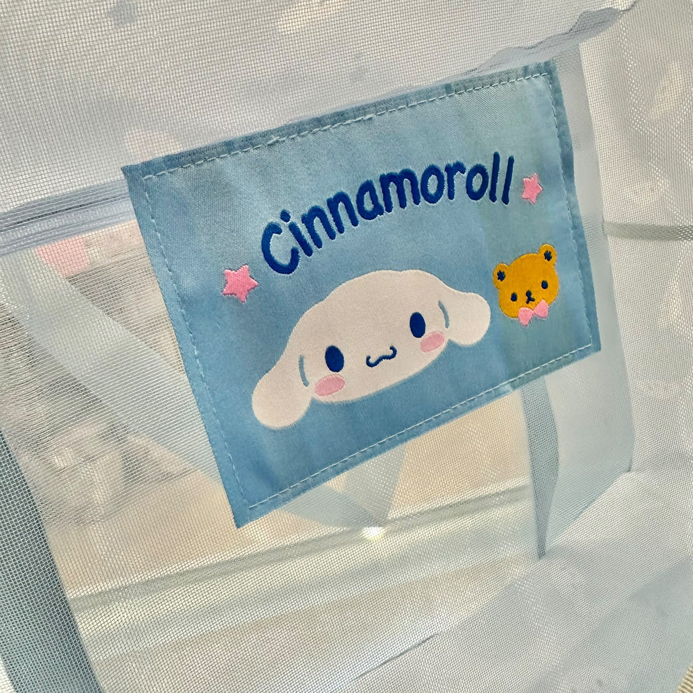 Cinnamoroll Large Mesh Storage Case