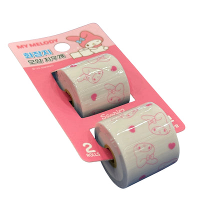 My Melody Toilet Paper Shaped Eraser