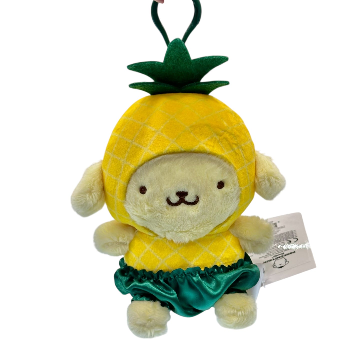 Pompompurin "Pineapple Fruit" Mascot Clip On