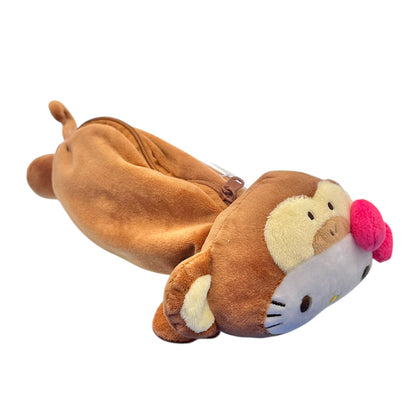Hello Kitty "Monkey Tropical Animal" Plush Pocket