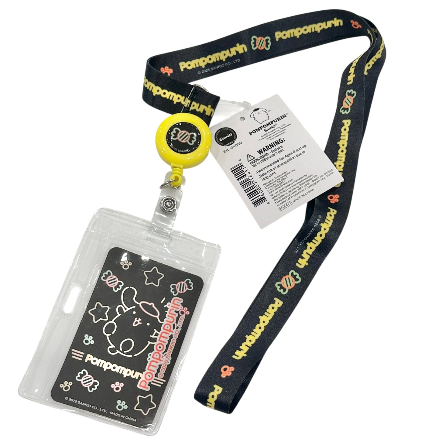 Pompompurin "Neon" Key Leash