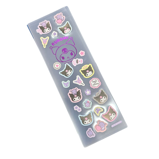 Kuromi Pencil Case w/ Sticker