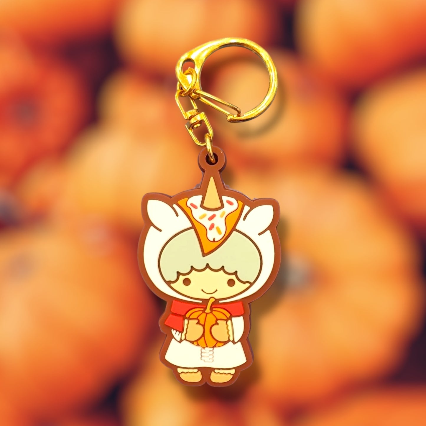 tokidoki x Hello Kitty & Friends "Pumpkin Spice" Blind Box Rubber Keychain