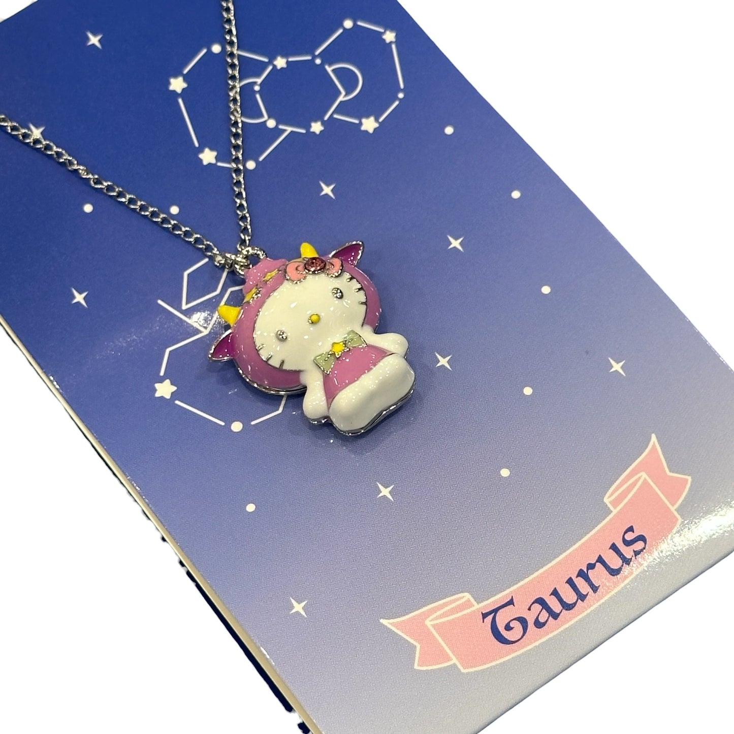 Hello Kitty "Taurus" Zodiac Necklace