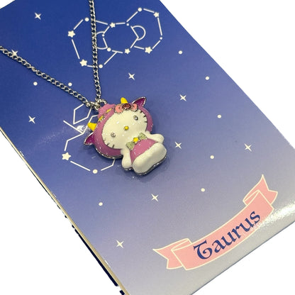 Hello Kitty "Taurus" Zodiac Necklace