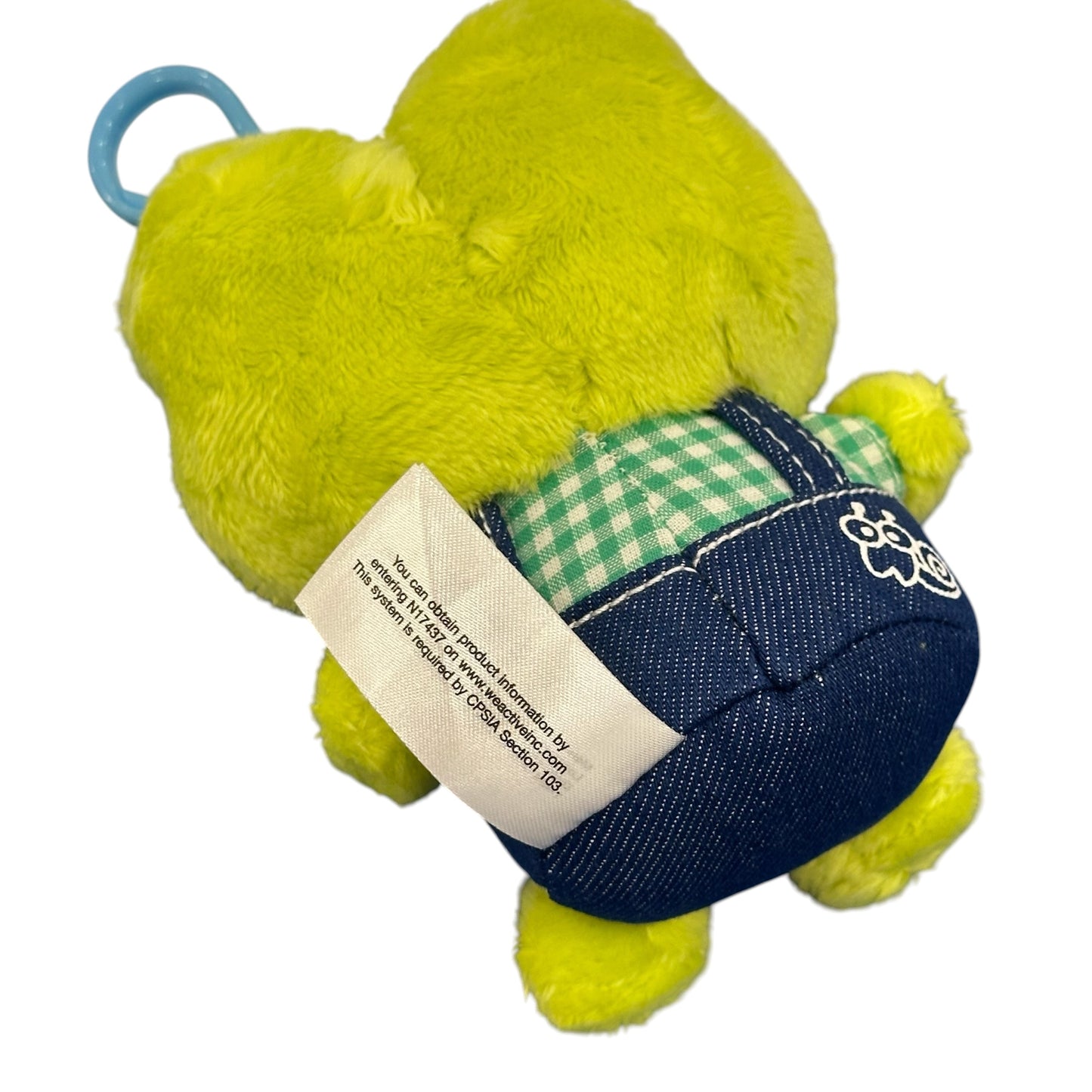 Keroppi "Hapidanbui" Mascot Clip On
