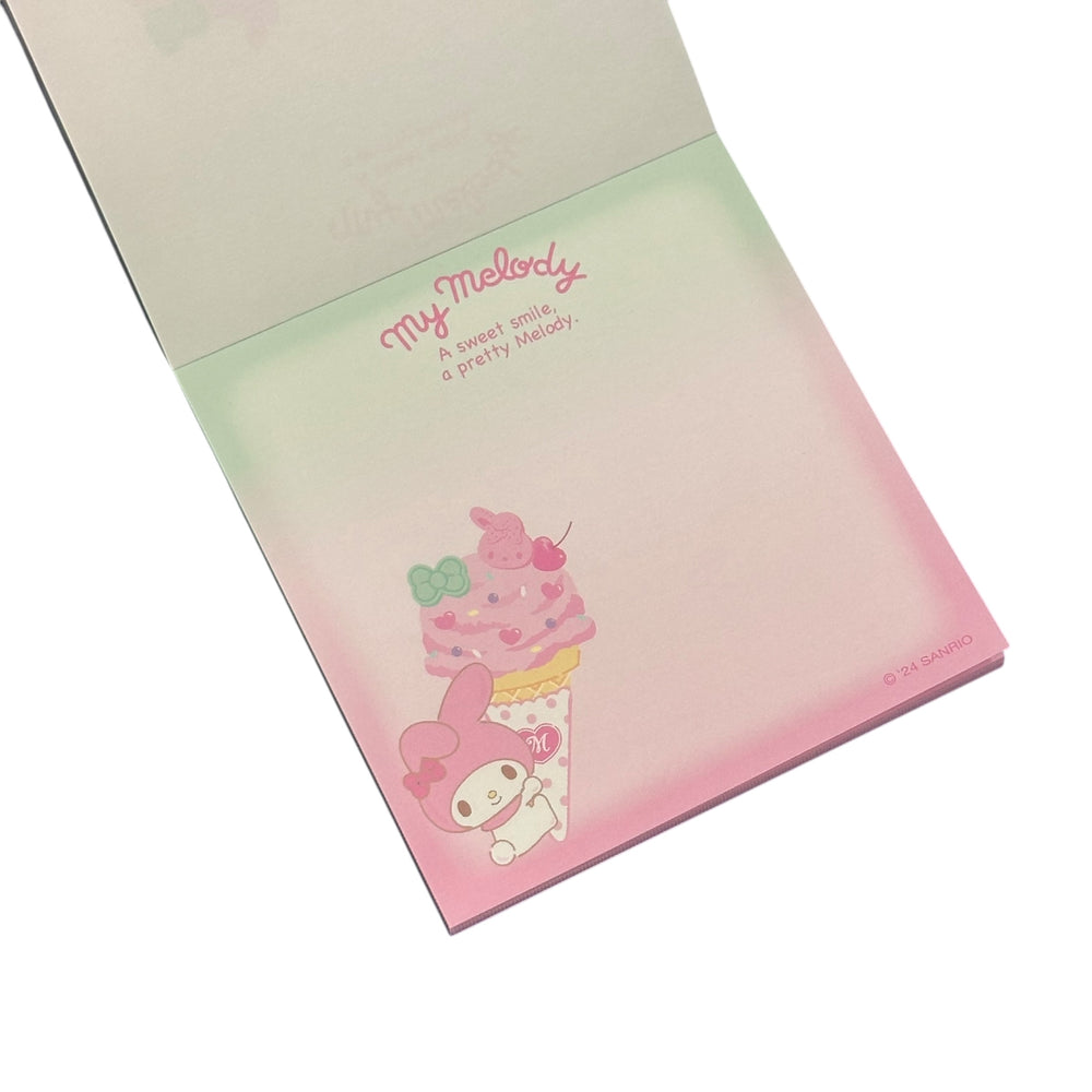 My Melody "Ice Cream" Memo Pad