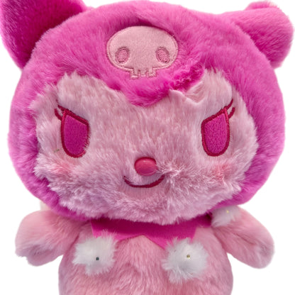 Kuromi "Fluffy Pink" 11in Plush