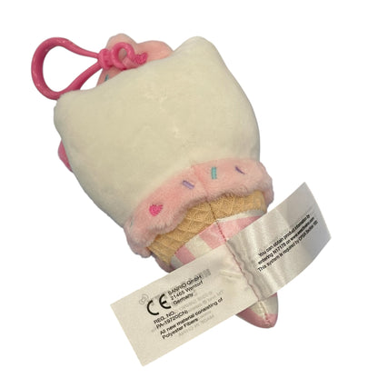 Hello Kitty "Ice Cream" Mascot Clip On
