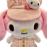 My Melody "Gingham Casquette" 11in Plush