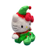 Hello Kitty "Green Elf" 8in Plush