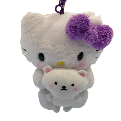 Hello Kitty "Baby Polar Bear Hug" Mascot Clip On