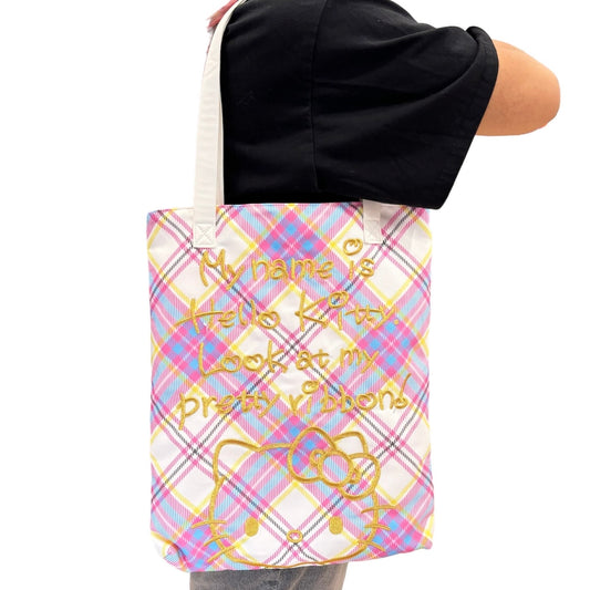 Hello Kitty "Tartan" Tote Bag