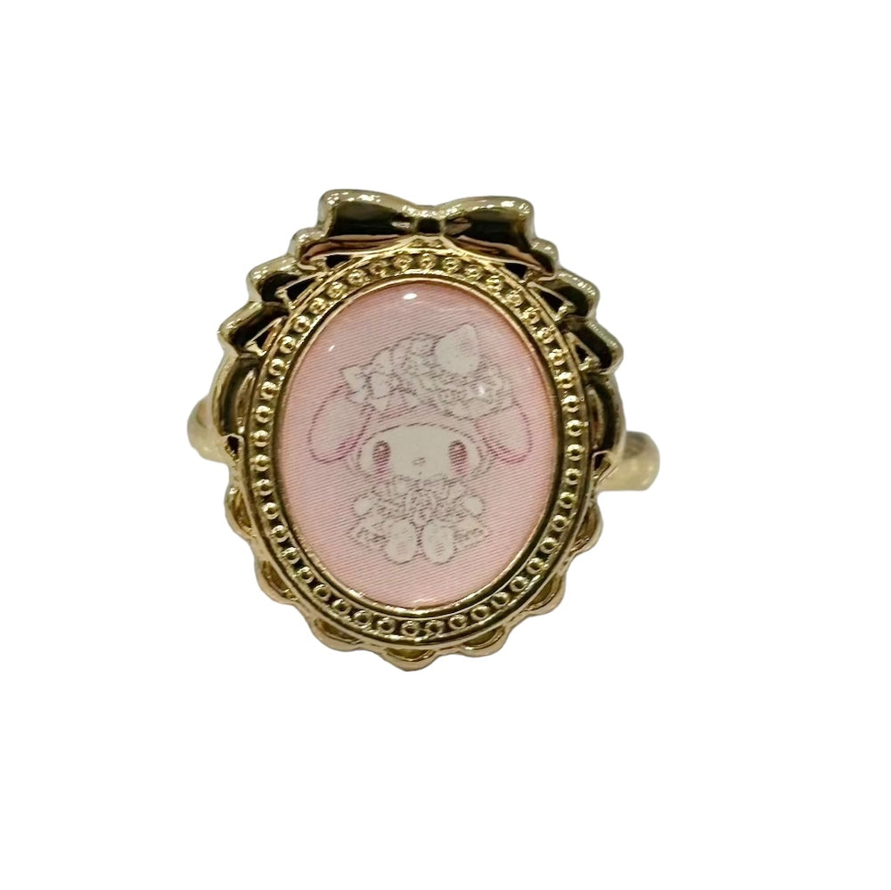 My Melody "Strawberry" Ring in Case