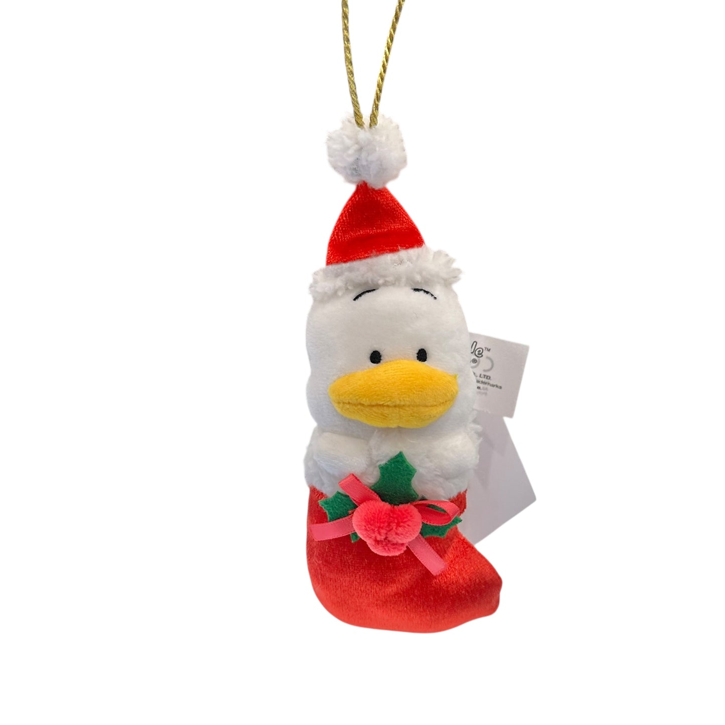 Ahiru No Pekkle Christmas Stocking Mascot Ornament