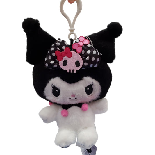 Kuromi "Black & Pink Party" Mascot Clip On