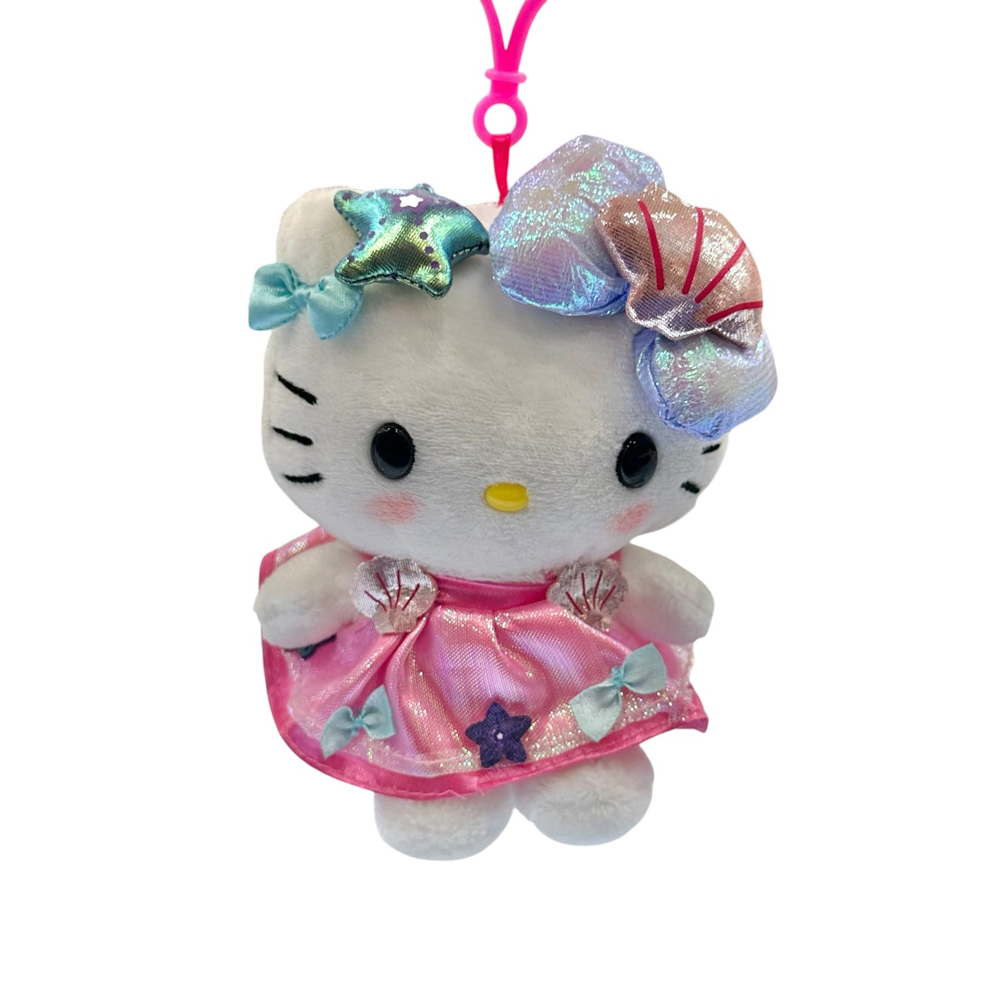Hello Kitty "Summer Dress White" Mascot Clip On