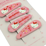 Hello Kitty Hair Snap Clips 4pc Set