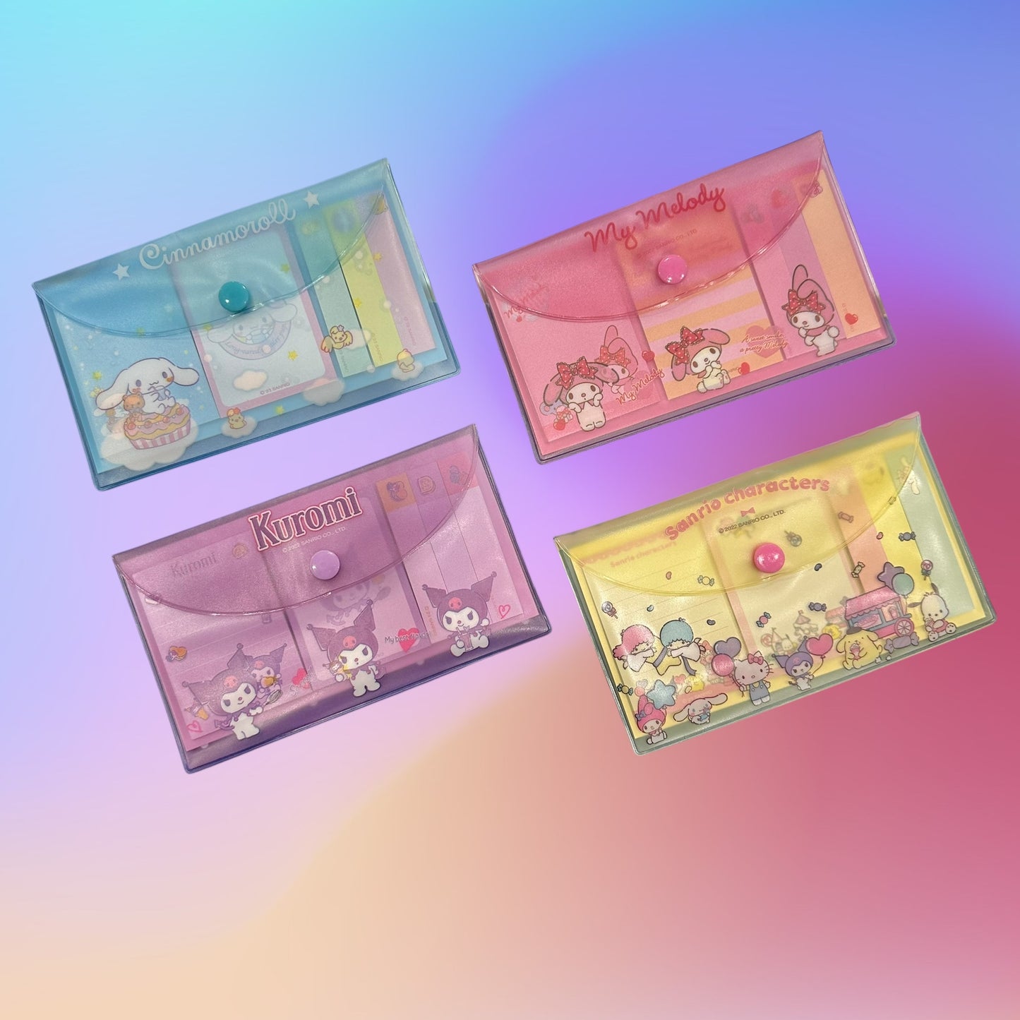 Sanrio Pocket Memo Set