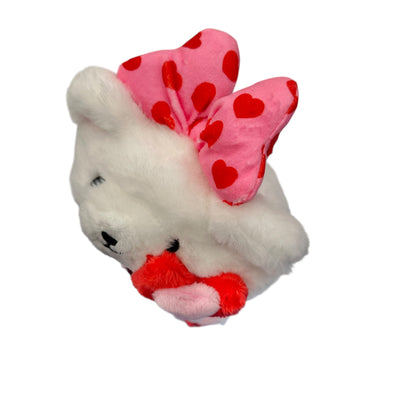 Hello Kitty "Heart Bear White" 8in Plush