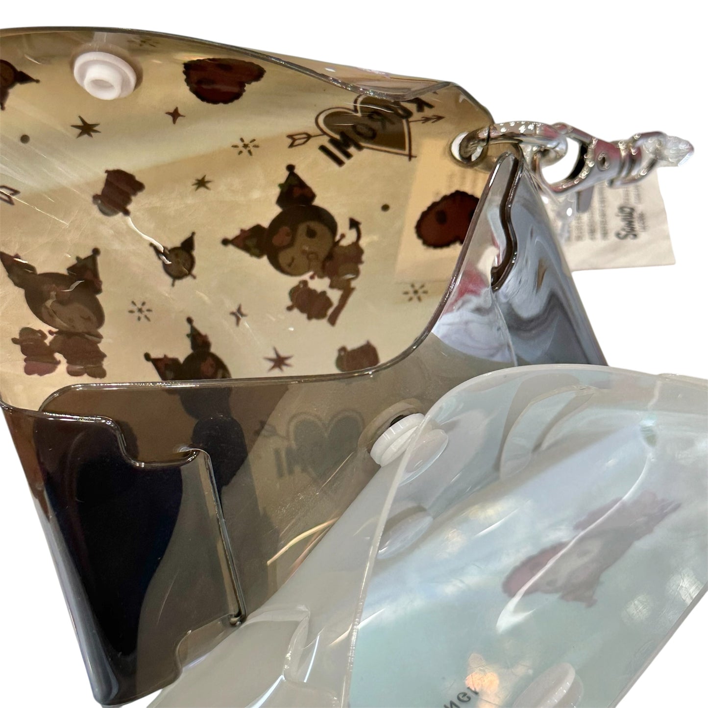 Kuromi Dual Case Keychain