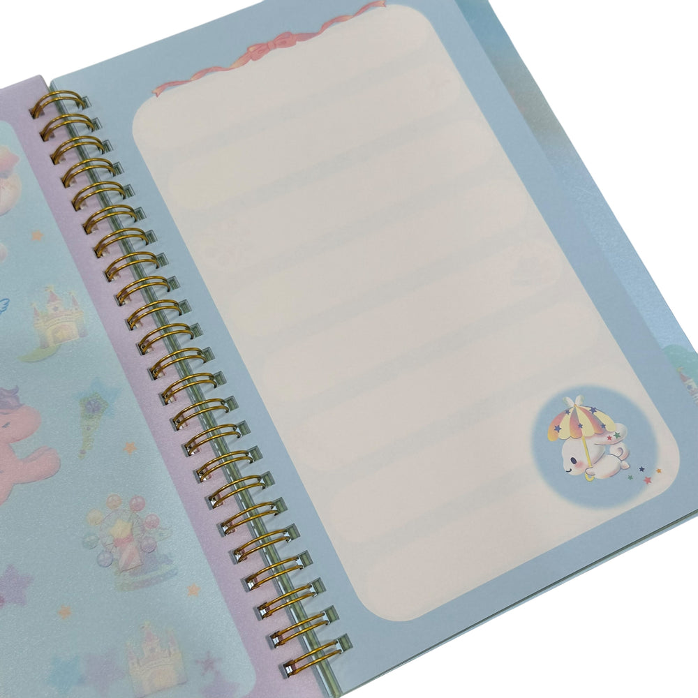 Cinnamoroll Bling Bling 4-Tab Index Notebook