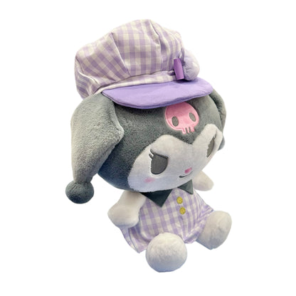 Kuromi "Gingham Casquette" 11in Plush